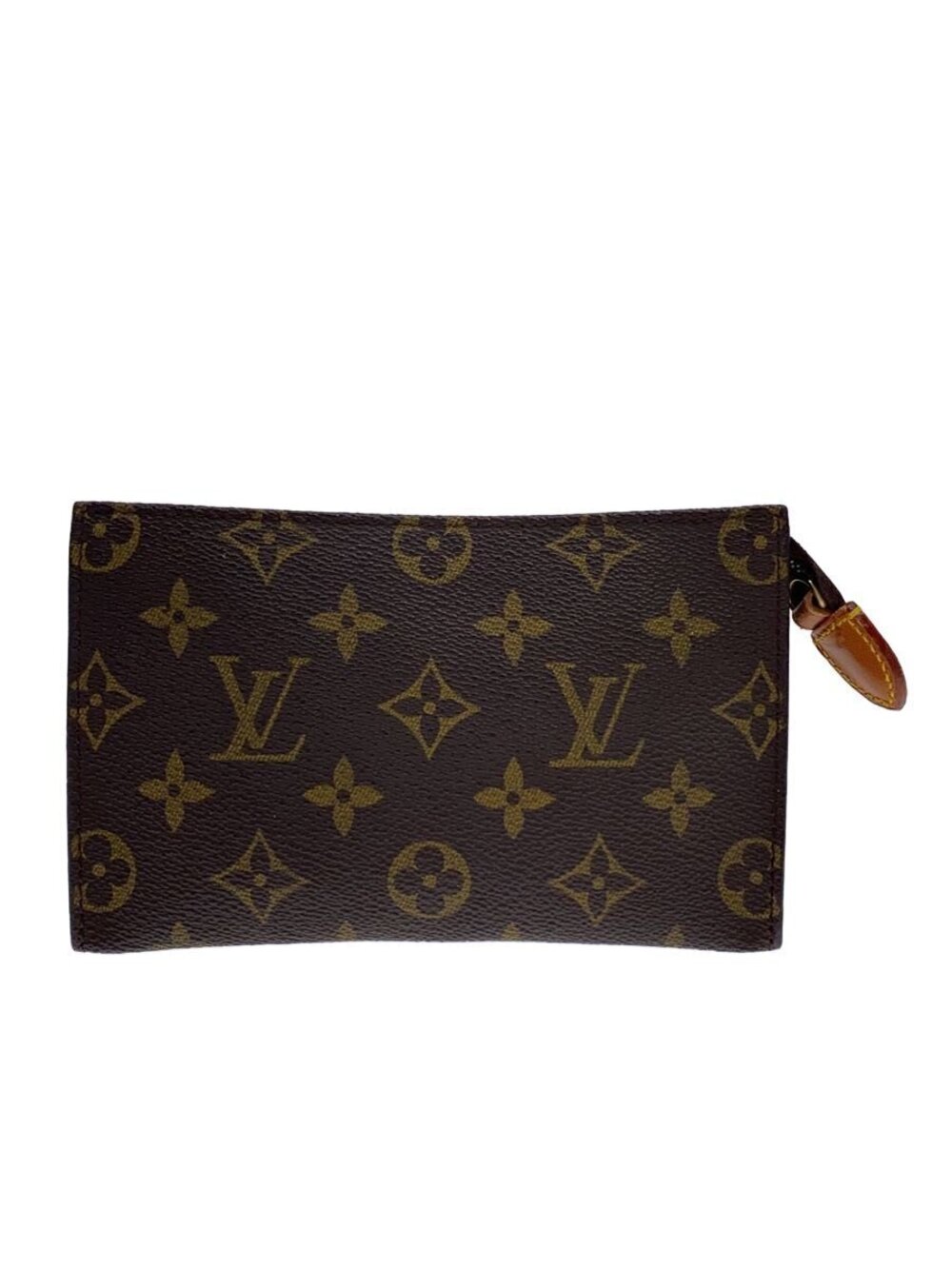 LOUIS VUITTON Pochette Compact Tool Monogram Canvas Leather Brown All over